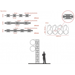 Koncertina ø600, ø730 mm